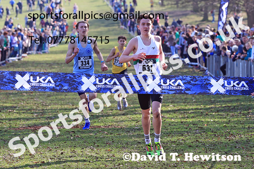 Boys under-15s 2025 UK CAU Inter Counties Cross Country Champs., Wollaton Park, Nottingham. Photo: David T. Hewitson/Sports for All Pics